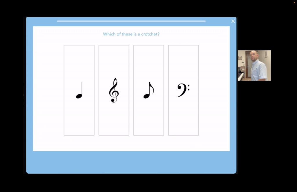 Online music theory lessons